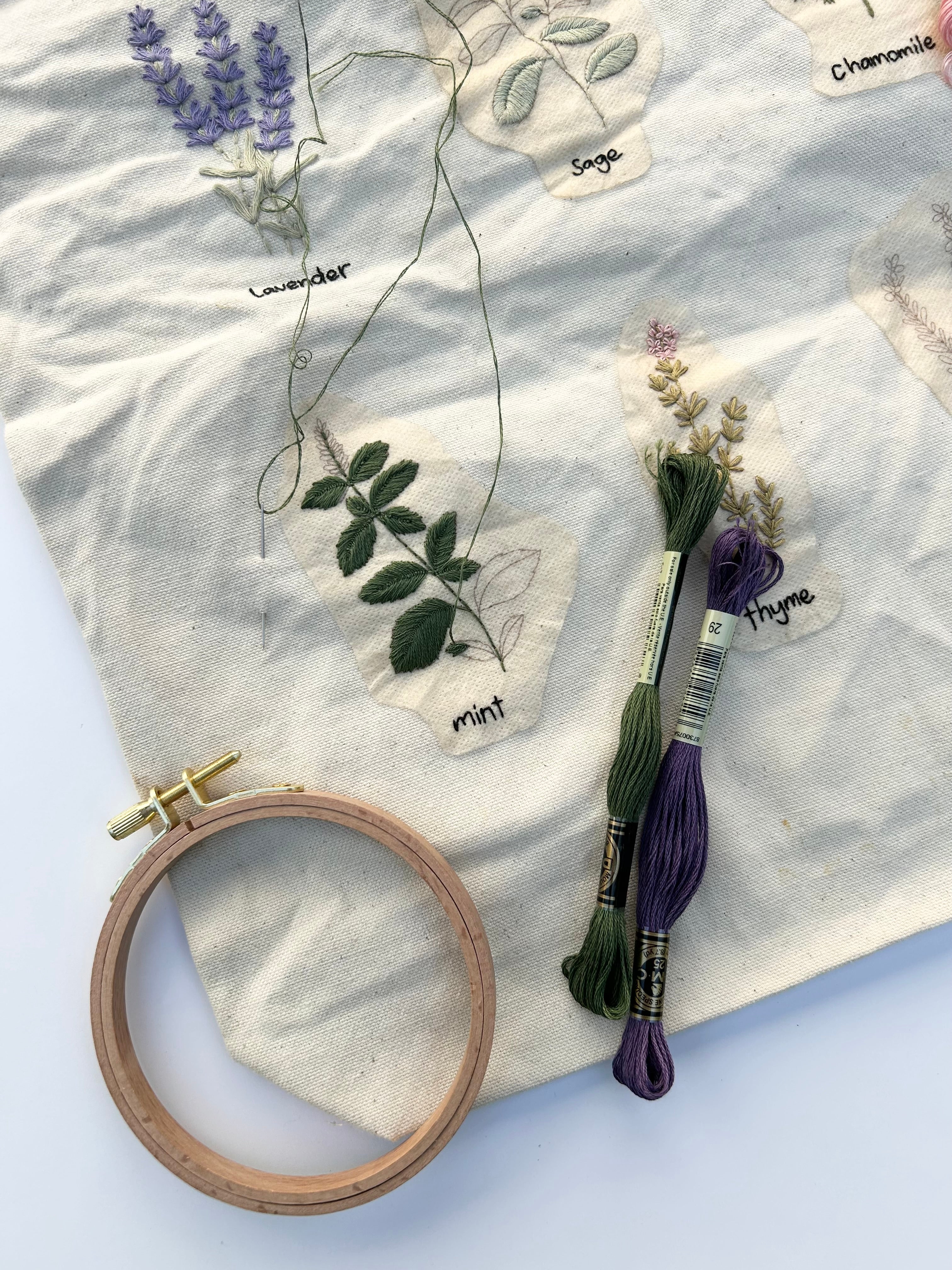 DIY Tote Bag Embroidery Kit