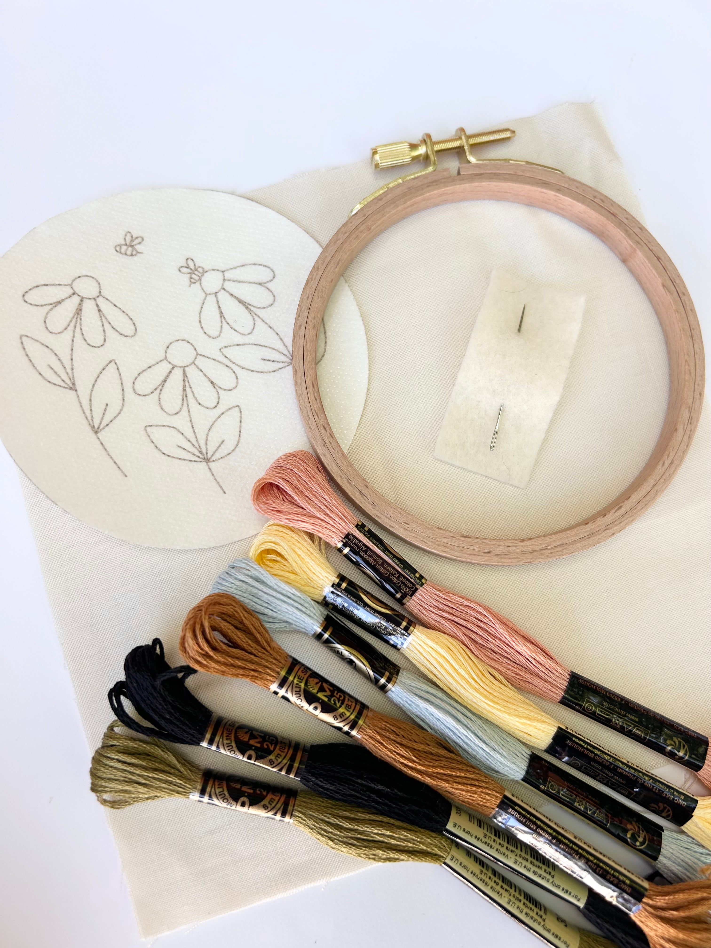 "Bee-ginners" Embroidery Kit