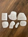 “Tea Time” - Stick n Stitch Templates