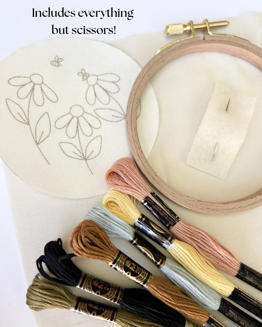 "Bee-ginners" Embroidery Kit
